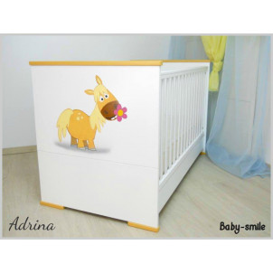 Κρεβάτι Baby Smile Abrina Με Ζωγραφιά (Ρωτήστε για την προσφορά) (00289)