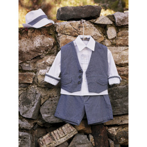 Ολοκληρωμένο πακέτο βάπτισηs με αυτό το κουστούμι (Cat In The Hat <<Carlito>>Κωδ.290)