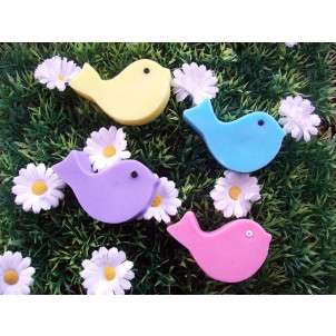 Μπομπονιέρα Σαπουνάκι (Κωδ.Π73Μ ''Πουλάκι πλακέ'')