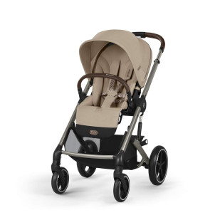 Cybex Καρότσι Balios S Lux Taupe Frame, Almond Beige, 2025