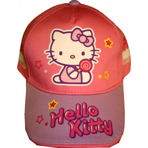 Καπέλο Jockey Hello Kitty (Φουξ) (Κωδ.161.511.299)