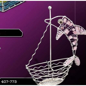 Επάργυρο δελφίνι ροζ(Κωδ:407-773)