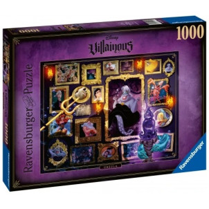 Ravensburger Παζλ Disney Villainous Ursula 2D 1000τμχ (15027)