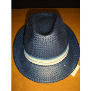 Καπέλο Ψάθινο με Μπλε - Σιελ Ρίγα (Μπλε) (Κωδ.592.512.001)