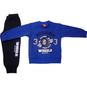 Φόρμα Φούτερ (Μπλε Ρουά) (Κωδ.077.40.475)