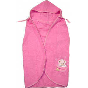 Μπουρνούζι Κάπα Βρεφικό (0+) (Ροζ) (Κωδ.582.144.007)