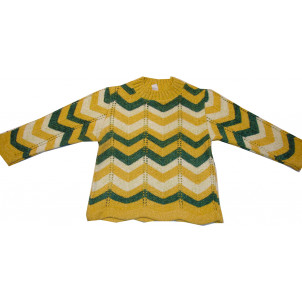 Μπλούζα Πλεκτή (Κίτρινο) (Κωδ.294.18.013)