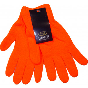 Γάντια Πλεκτά Μονόχρωμα (Πορτοκαλί) (Κωδ.214.504.011)