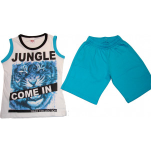 Σετ Παιδικό Χ/Μ Μακώ (Τυρκουάζ) (Κωδ.077.43.131)