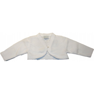 Μπολερό Πλεκτό (Άσπρο) (Κωδ.516.052.000)