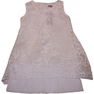 Φόρεμα Χ/Μ Δανδέλα (Άσπρο) (Κωδ.291.87.152)