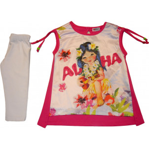 Μπλουζοφόρεμα & Κολάν (Φουξ) (Κωδ.291.87.070)