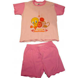 Πυζάμα K/Μ Tweety (Ροζ) (Κωδ.019.94.015)