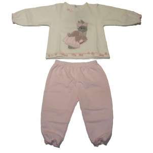 Πυζάμα Κουνελάκι Βρεφική (Εκρού) (226.095.000+4)