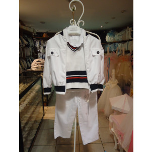 Radu σετ βαπτιστικό με γιλέκο