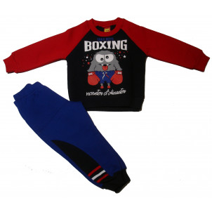 Φόρμα Φούτερ Μπεμπέ (Κόκκινο) (077.040.018)