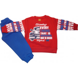 Φόρμα Φούτερ (Κόκκινο) (Κωδ.077.40.438)