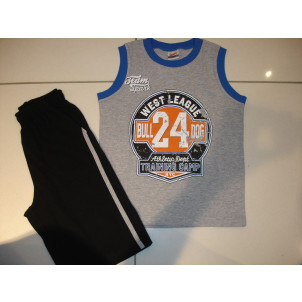 Σετ Παιδικό X/Μ Μακώ (Γκρι Ανοιχτό) (Κωδ.118.43.058)