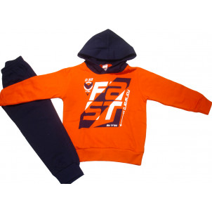 Φόρμα Φούτερ (Πορτοκαλί) (Κωδ.077.40.425)