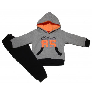 Φόρμα Κουκούλα Μπεμπέ (Γκρι Ανοιχτό) (077.040.004)