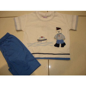 Πυζάμα Κ/Μ Ναύτης (Ραφ) (Κωδ.226.69.008)