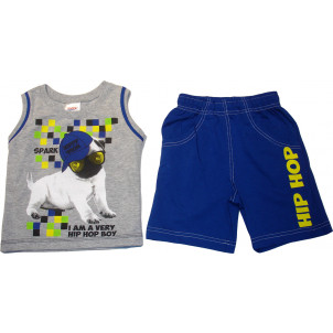 Σετ Παιδικό Χ/Μ Μακώ (Γκρι Ανοιχτό) (Κωδ.118.43.119)