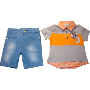 Μπλούζα - Βερμούδα (Κωδ.077.129.063)