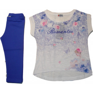 Μπλουζοφόρεμα & Κολάν (Μωβ) (Κωδ.291.87.518)