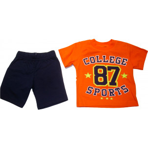 Σετ Παιδικό K/Μ Μακώ (Πορτοκαλί) (Κωδ.077.43.309)