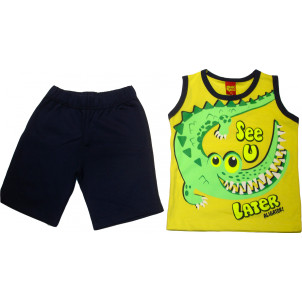 Σετ Παιδικό X/Μ Μακώ (Κίτρινο) (Κωδ.077.43.301)