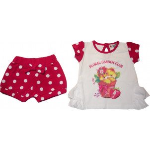 Μπλούζα & Σορτσ (Φουξ) (Κωδ.291.130.308)