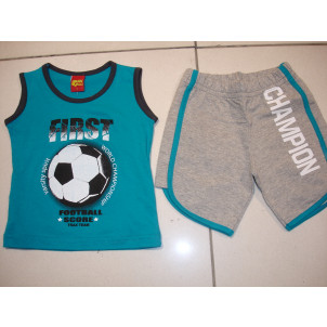 Σετ Παιδικό Χ/Μ Μακώ (Τυρκουάζ) (Κωδ.077.43.063)