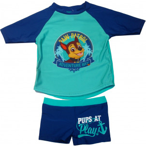 Μαγιώ Paw Patrol (Μπλούζα & Μποξεράκι) (Μπλε) (Κωδ.200.519.020)