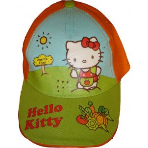 Καπέλο Jockey Hello Kitty (Πορτοκαλί) (Κωδ.161.511.401)