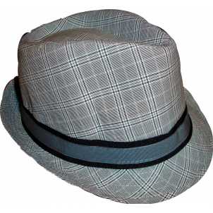 Καπέλο Καρώ (Γκρι Ανοιχτό) (Κωδ.007.125.001)
