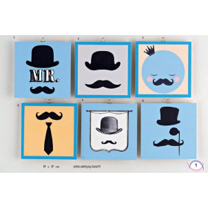 Καδράκια ξύλινα χειροποίητα (Palma) (Κωδ.0130.16191)