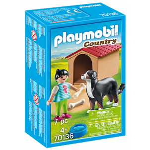 Playmobil Παιδάκι Με Σκύλο (70136)