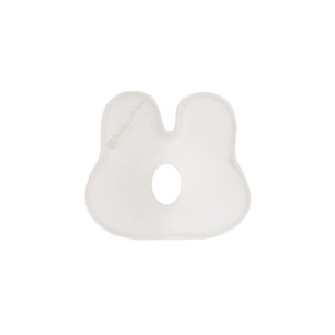 Kikka Boo Βρεφικό Μαξιλάρι Πλαγιοκεφαλίας Memory Foam Ergonomic Bunny Λευκό 24x22εκ, 2025