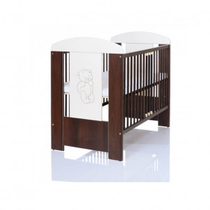 Just Baby Βρεφικό Κρεβάτι Lucky Brown. narlis.gr