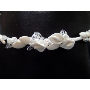 Στέφανα silea vintage, πορσελάνη με stras (Κωδ.Ν274)