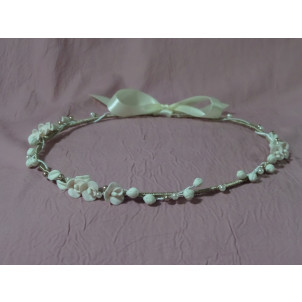 Στέφανα silea ποpσελάνη με πέρλες (Κωδ.Ν-320Β)