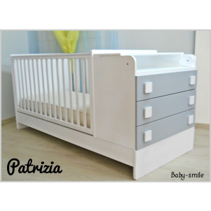 Κρεβάτι baby-smile πολυμορφικό Patrizia (Ρωτήστε για την προσφορά) (00415)