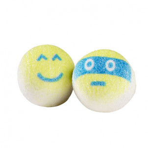 Προσωπάκια Marshmallow με γεύση βανίλια (Κωδικός προϊόντος: 060.27.13.038) 900gr 100τμχ.