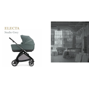 Inglesina Σύστημα Μεταφοράς Quattro New Electa Recline Studio Grey, 2026