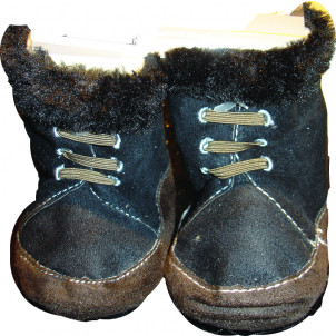 Μποτάκια Γούνα (Μαύρο) (Κωδ.115.149.001)