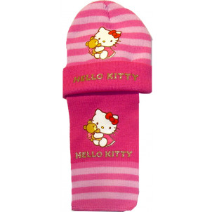 Σκουφάκι & Κασκόλ Hello Kitty Disney (Ροζ) (Κωδ.161.503.207)