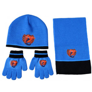 Σκουφάκι & Κασκόλ & Γάντια Spiderman Disney (Μπλε Ρουά) (Κωδ.200.503.003)