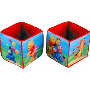 Κουτιά Παιχνιδιών Πάνινα Winnie 2 Τεμ. (560/4) Disney (Κωδ.111.01.098)