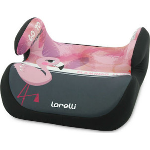 Lorelli Κάθισμα Αυτοκινήτου Booster Topo Comfort Flamingo Grey & Pink, 2024