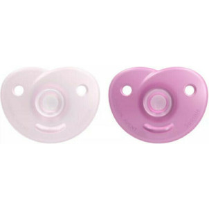 Philips Avent Πιπίλα Σιλικόνης Soother Pink 0-6m, 2024